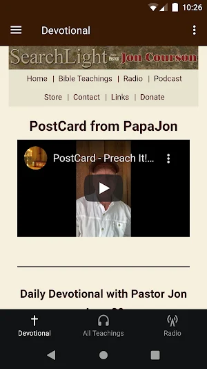 Searchlight with Jon Courson Screenshot 0