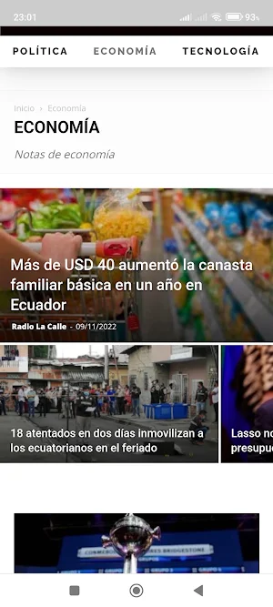 Radio La Calle -  Ecuador Screenshot 1