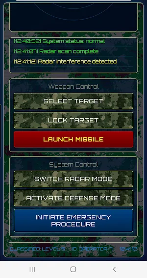 Military Report System Screenshot 1