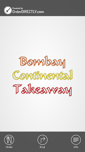 Bombay Continental Takeaway Screenshot 0