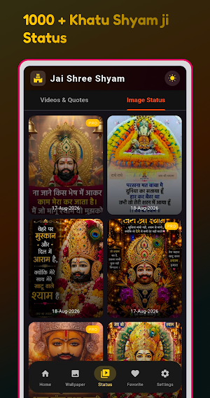 Khatu Shyam Wallpaper & Status Screenshot 1