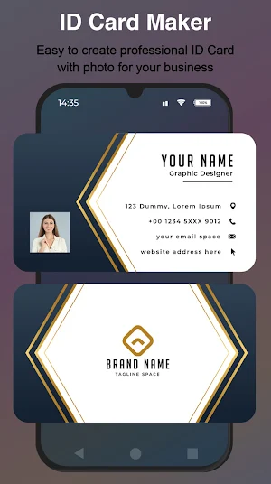 ID Card - Employee ID Maker Screenshot 1