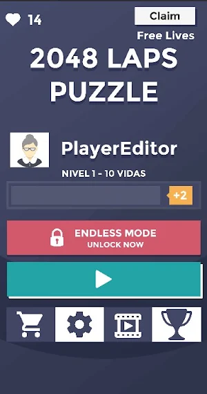 2048 Laps Screenshot 2