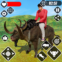 Angry Bull Rider Hunt Cow Game