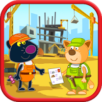 Hippo builder. Building machines