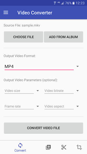 Video Converter Screenshot 0