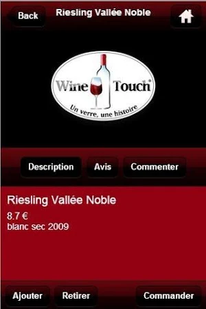 Wine Touch Screenshot 3