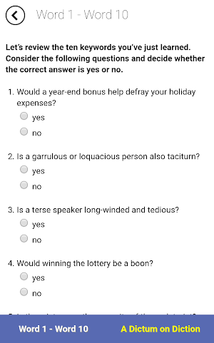 Verbal Advantage - Level 3 Screenshot 3