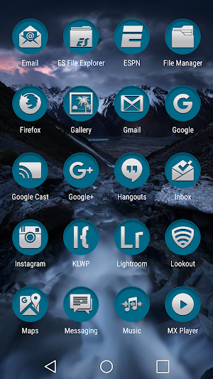 Based Turquoise Clean Screenshot 3