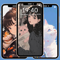 Anime Cat Wallpaper 4K