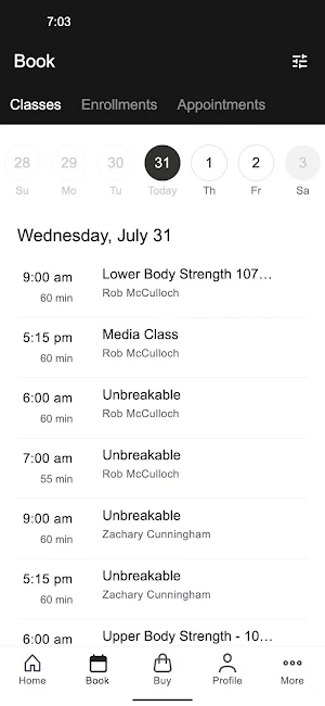 The Fitness Academy Screenshot 1