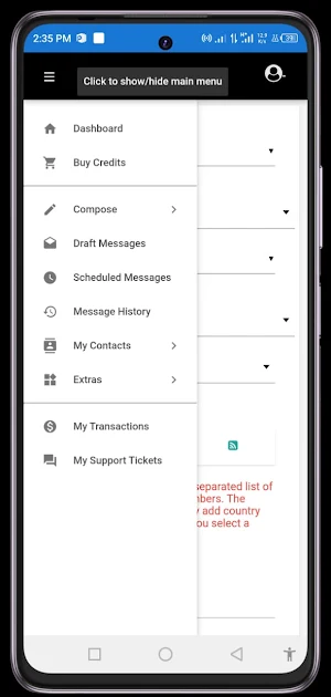 PHILMORESMS Screenshot 3
