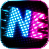 Neon LED Scroller — Text Board