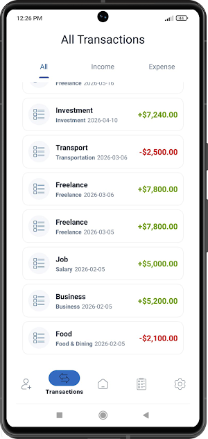 Money Tracker Pro Screenshot 1