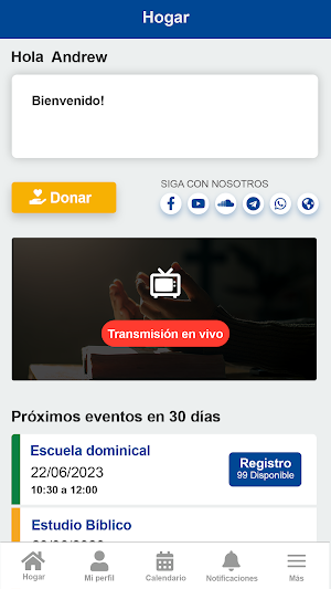 Congreso Adose App Screenshot 2