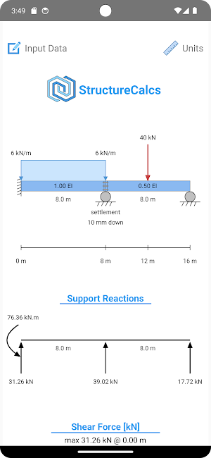 StructureCalcs Screenshot 0