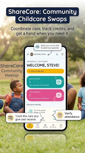 ShareCare - Childcare Swaps Screenshot 2