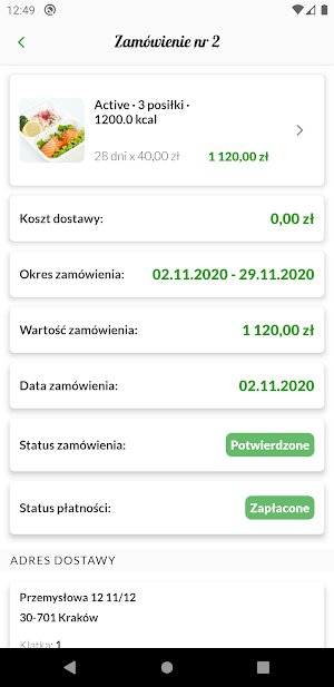 FitKurier Screenshot 1