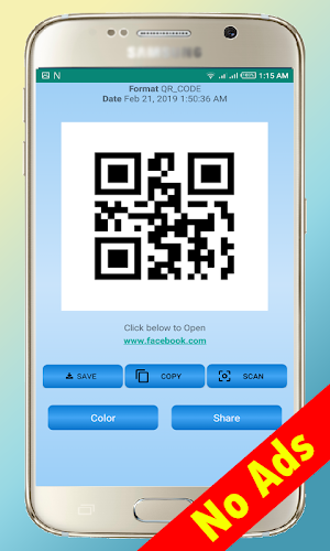 Qr BarCode Scanner & Generator Screenshot 2
