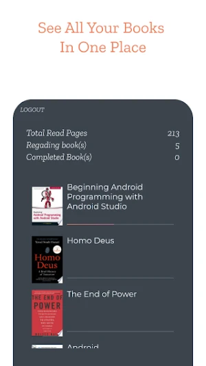 ReadingBuddy :Book Tracker Screenshot 0