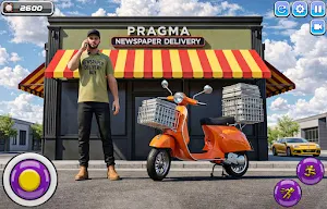 Newspaper Delivery Boy Game 3d Screenshot 2
