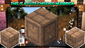 Chiseled Mudbrick Mod for MCPE Screenshot 3