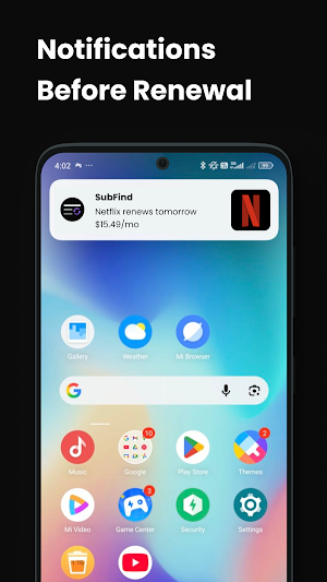 SubFind: Subscription Tracker Screenshot 3