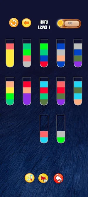 Fill Color: Water Sort Puzzle Screenshot 1