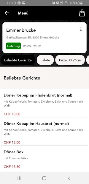 Emmen Pizzeria Screenshot 0