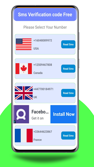 Virtual Number-Received Sms Screenshot 2