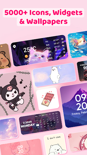 Color Widget - Theme Pack Screenshot 1