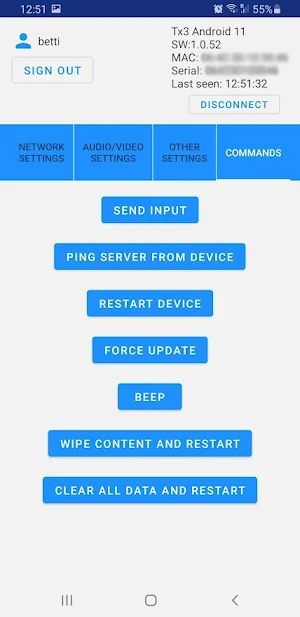 CloudCasting Mobile Screenshot 1