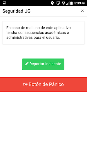 Seguridad UG Screenshot 1
