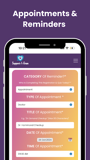 Support-A-Gram Screenshot 3
