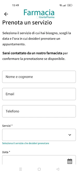 Farmacia GiuntaPharma Screenshot 1