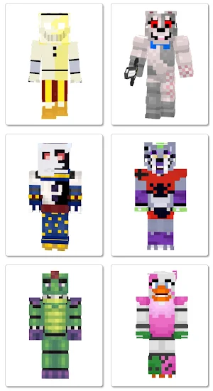 FNAF Breach Skin For Minecraft Screenshot 1