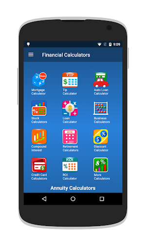 Financial Calculators Screenshot 0