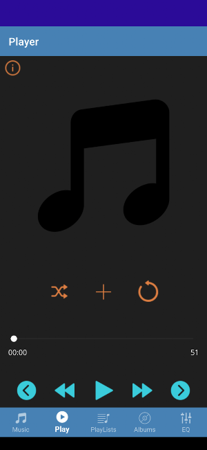 Orion Music Lite Screenshot 0