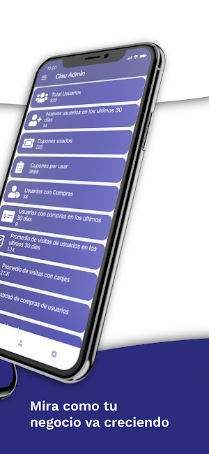 Clau.io Admin Screenshot 1
