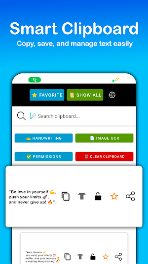 Advanced Clipboard Manager Screenshot 0