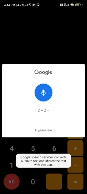 GCalculator Screenshot 2