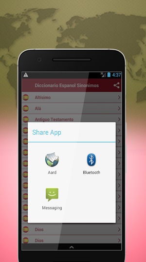 Diccionario Español Sinonimos Screenshot 3
