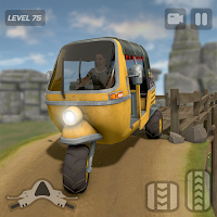 Rickshaw Climb on Mountain
