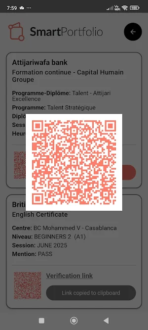 SmartPortfolio Screenshot 2