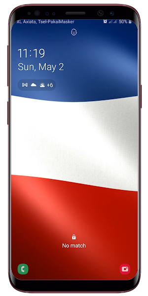 France Flag Live Wallpaper Screenshot 3