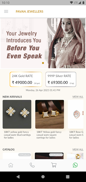Pavan Jewellers - Bridal Jewellery Showroom App Screenshot 1
