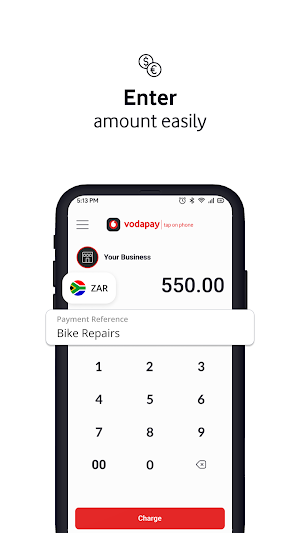 VodaPay Tap on Phone Screenshot 2