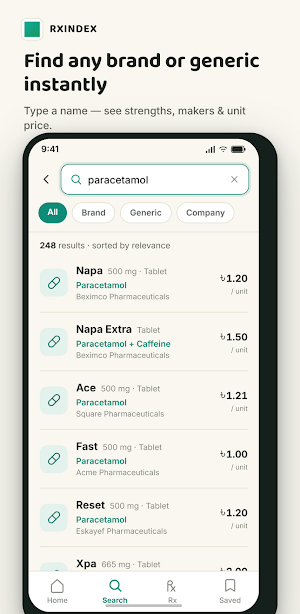 rxIndex: Prescription & Drugs Screenshot 3