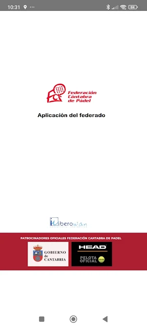 Federación Cantabra de Padel Screenshot 0