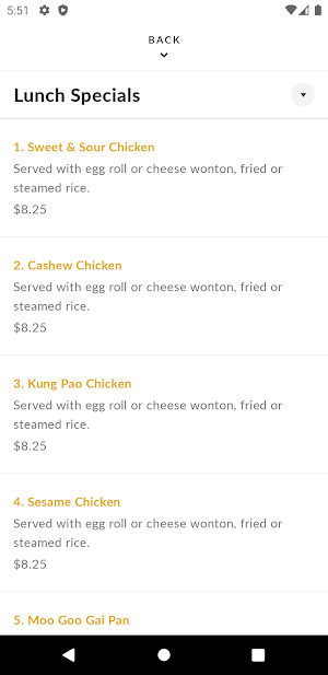 Jackie Chan Chinese Kitchen Screenshot 2